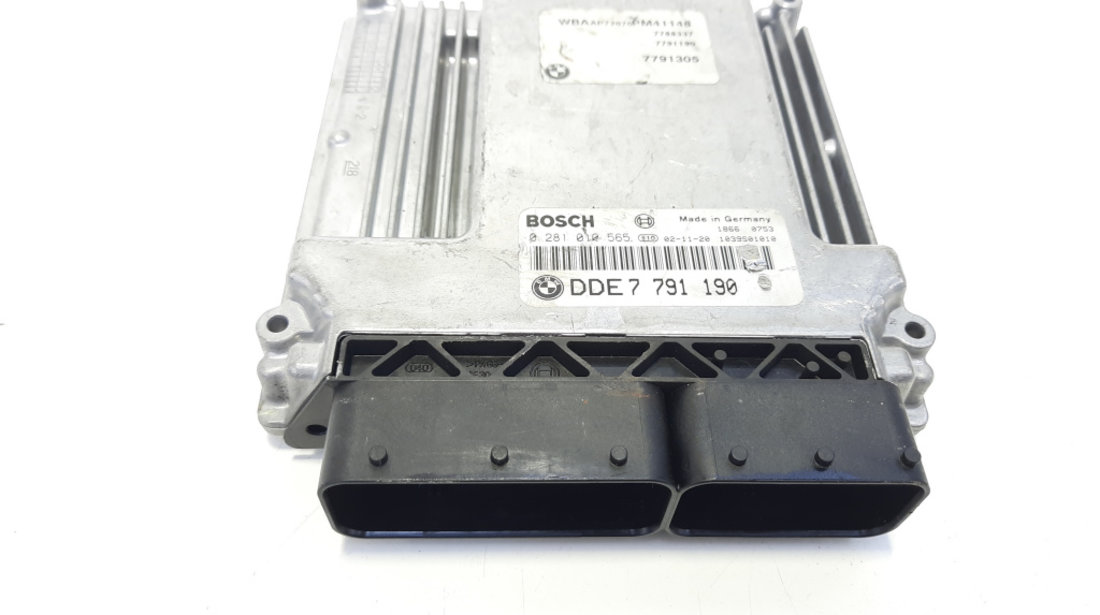 Calculator motor Bosch, cod 7791190, 0281010565, Bmw 3 Cabriolet (E46) 2.0 diesel, 204D4 (idi:483664)