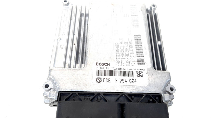 Calculator motor Bosch, cod 7794624, 0281011122, Bmw 3 (E46), 2.0 diesel, 204D4 (id:549767)