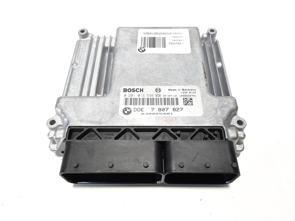 Calculator motor Bosch, cod 7807827, 0281013536, Bmw 1 (E81, E87) 2.0 D, N47D20A (id:483206)