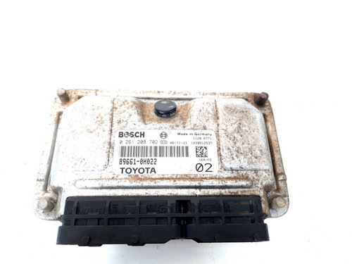 Calculator motor Bosch, cod 89661-0H022, 0261208702, Toyota Aygo, 1.0 benz, 1KRB52 (id:549771)