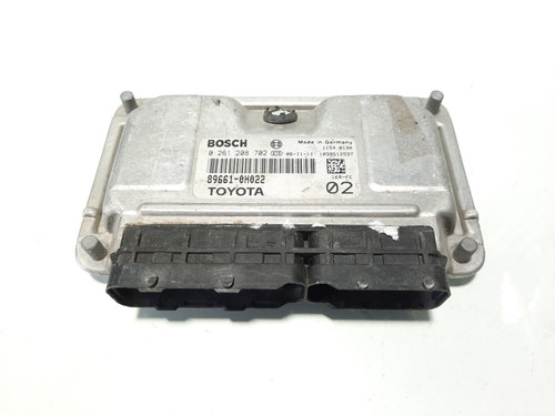 Calculator motor Bosch, cod 89661-0H022, 0261208702, Toyota Aygo, 1.0 benz, 1KRB52 (id:483097)