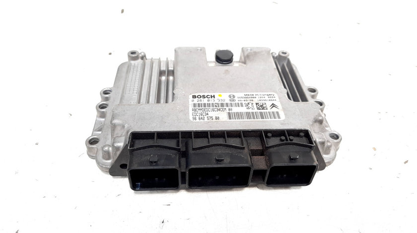 Calculator motor Bosch, cod 9653958980, 0281013332, Citroen Berlingo 2, 1.6 HDi, 9HZ (idi:538463)