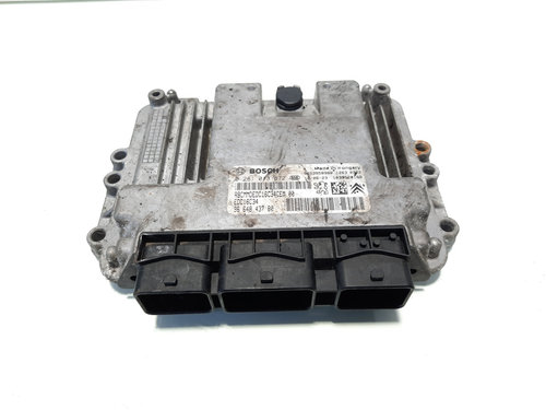 Calculator motor Bosch, cod 9664843780,0281013872, Peugeot 308, 1.6 HDI, 9H01 (id:538225)