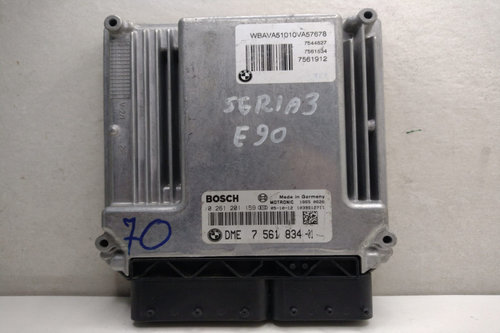 Calculator Motor Bosch ECU 0261201159 / 7561834-01 / 756183401 BMW Seria 3 E90/E91/E92/E93 [2004 - 2...