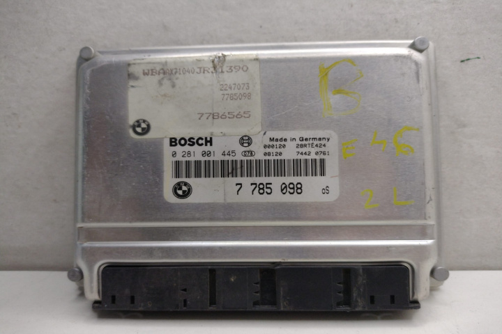 Calculator Motor Bosch ECU 0281001445 / 7785098 / 28RTE424 / 7786565 BMW Seria 3 E46 [1997 - 2003]