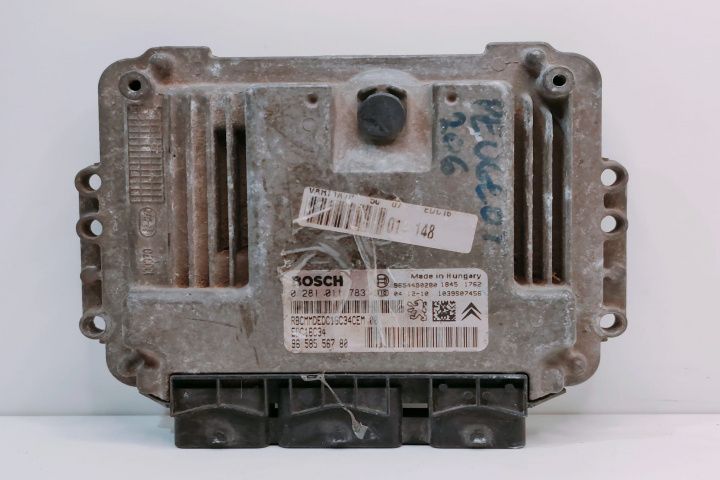 Calculator Motor Bosch ECU 0281011783 / 9658556700 Peugeot 206 [facelift] [2002 - 2009]