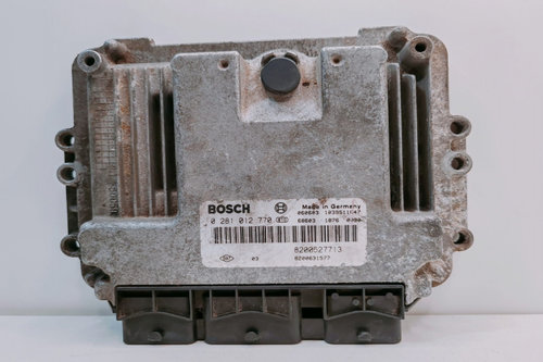 Calculator Motor Bosch ECU 0281012770 / 8200527713 / 8200631577 / 1039S11647 Renault Laguna 2 [2001 ...
