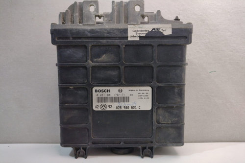 Calculator Motor Bosch ECU 028906021C / 0281001170 / 171 Volkswagen VW Golf 3 [1991 - 1998]
