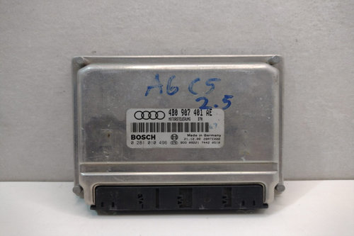 Calculator Motor Bosch ECU 4B0907401AE / 0281010496 Audi A6