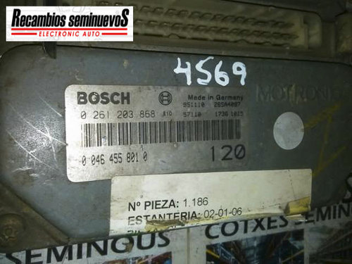 Calculator Motor BOSCH FIAT BRAVO 0 261 203 868 / 0261203868 / 046 455 801 0 / 0464558010 / 960517 /...