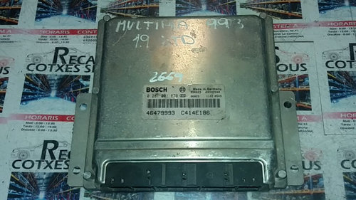 Calculator Motor BOSCH FIAT MULTIPLA 0 281 001 879 / 0281001879 / 46479993 / C414E1860 281 001 879 /...
