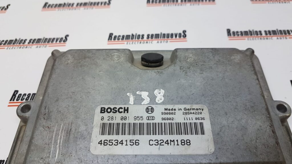 Calculator Motor BOSCH FIAT PUNTO 0 281 001 955 / 0281001955 / 46534156 / C324M1880 281 001 955 / 0281001955 / 46534156 / C324M188