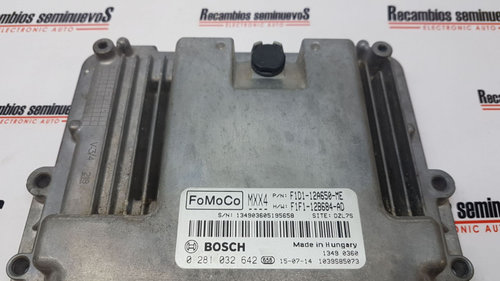 Calculator Motor BOSCH FORD C-MAX 0 281 032 642 / 0281032642 / F1D1-12A650-ME / F1D1 12A650 ME / F1D...