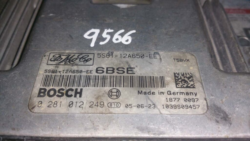 Calculator Motor BOSCH FORD FIESTA , 0281012249 , 5S6112A650EE, FOMOCO,