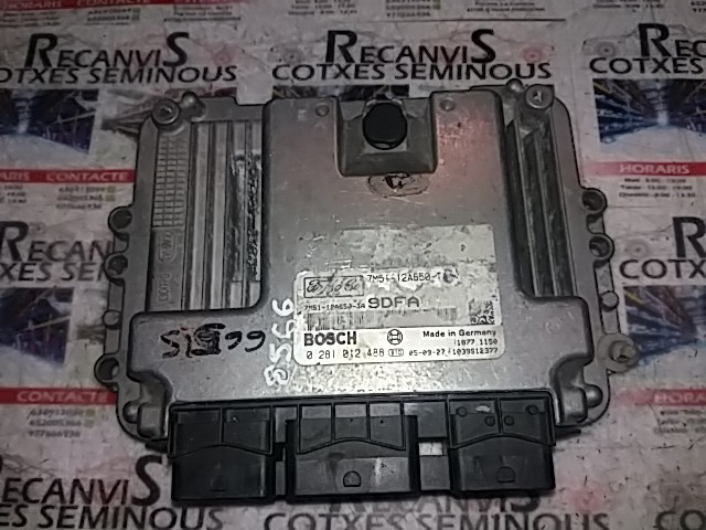 Calculator Motor BOSCH FORD FOCUS, 0281012488, 7M5112A650TA,
