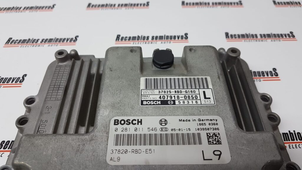 Calculator Motor BOSCH HONDA ACCORD 0 281 011 546 / 0281011546 / 37820-RBD-E51 / 37820 RBD E51 / 37820RBDE510 281 011 546 / 0281011546 / 37820-RBD-E51 / 37820 RBD E51 / 37820RBDE51