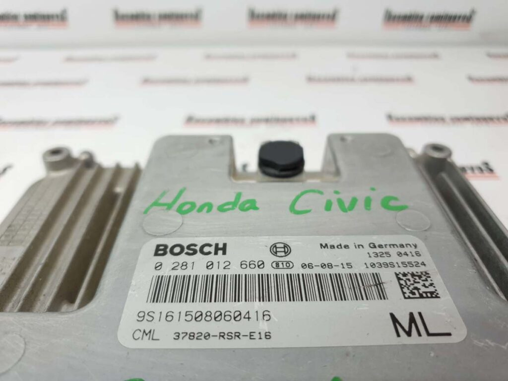 Calculator Motor BOSCH HONDA CIVIC, 0281012660, 37820RSRE16,