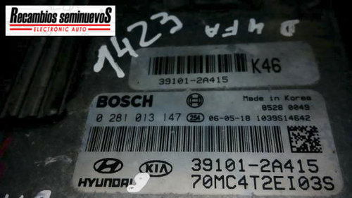 Calculator Motor BOSCH HYUNDAI ACCENT 0 281 013 147 / 0281013147 / 39101 2A415 / 391012A415 / 70MC4T...