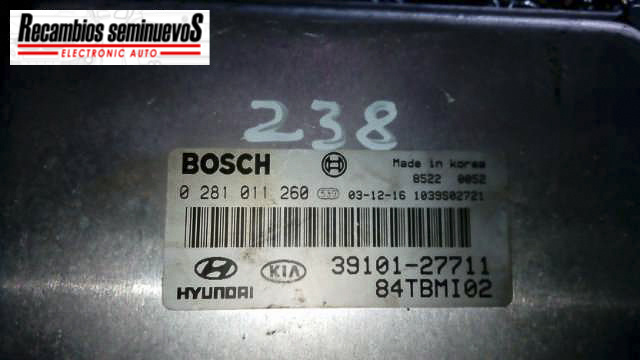 Calculator Motor BOSCH HYUNDAI GETZ TB, 0281011260, 3910127711,