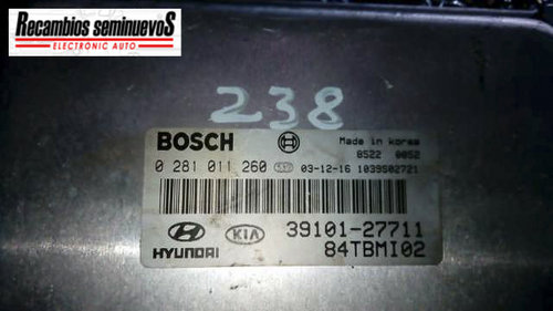 Calculator Motor BOSCH HYUNDAI GETZ TB, 0281011260, 3910127711,