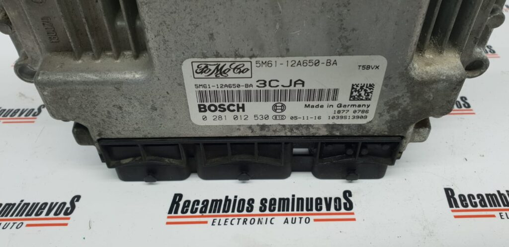 Calculator Motor BOSCH MAZDA 3 5M61-12A650-BA / 5M61 12A650 BA / 5M6112A650BA / 0 281 012 530 / 02810125305M61-12A650-BA / 5M61 12A650 BA / 5M6112A650BA / 0 281 012 530 / 0281012530