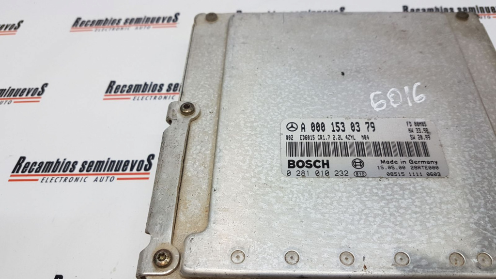 Calculator Motor BOSCH MERCEDES-BENZ VITO 0 281 010 232 / 0281010232 / A 000 153 03 79 / A0001530379 / HW 33 98 / HW3398 / SW 20 99 / SW2099 / CR1 7 / CR17 / 2 2L / 22L0 281 010 232 / 0281010232 / A 000 153 03 79 / A0001530379 / HW 33 98 / HW3398 / S