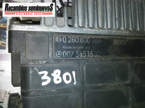 Calculator Motor BOSCH MERCEDES-BENZ W124 0 280 800 286 / 0280800286 / 007 545 15 32 / 00754515320 2...