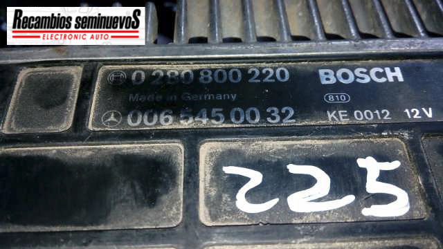 Calculator Motor BOSCH MERCEDES-BENZ W124 0 280 800 220 / 0280800220 / 006 545 00 32 / 00654500320 280 800 220 / 0280800220 / 006 545 00 32 / 0065450032