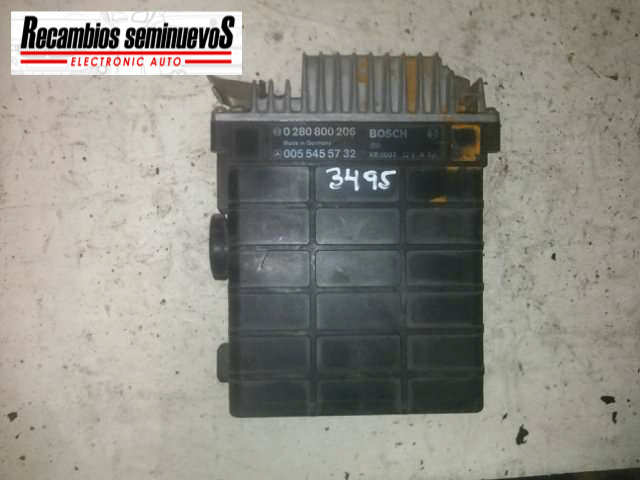 Calculator Motor BOSCH MERCEDES-BENZ W124 0 280 800 206 / 0280800206 / 005 545 57 32 / 00554557320 280 800 206 / 0280800206 / 005 545 57 32 / 0055455732