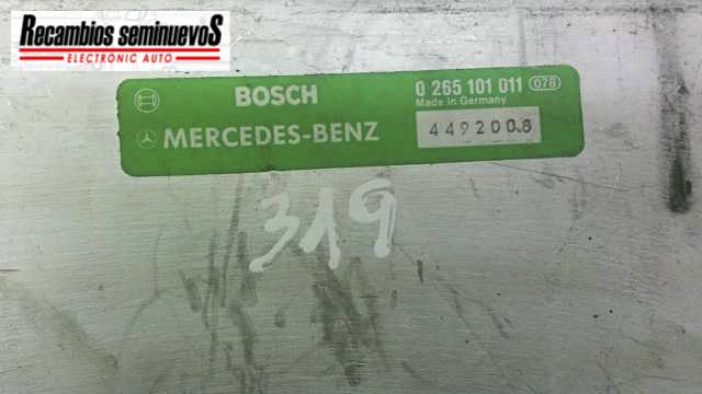Calculator Motor BOSCH MERCEDES-BENZ W126 Class S 0 265 101 011 / 0265101011 / BOSCH0 265 101 011 / 0265101011 / BOSCH