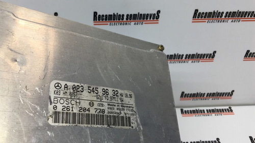 Calculator Motor BOSCH MERCEDES-BENZ W210 A 023 545 96 32 / A0235459632 / 0 261 204 779 / 0261204779...
