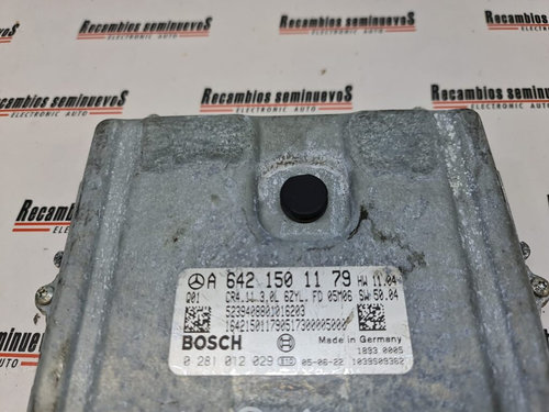 Calculator Motor BOSCH MERCEDES-BENZ W211 0 281 012 029 / 0281012029 / A 642 150 11 79 / A6421501179...
