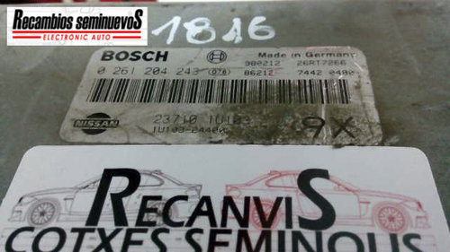 Calculator Motor BOSCH NISSAN MICRA 0 261 204 243 / 0261204243 / 23710-1U103 / 23710 1U103 / 237101U...