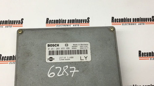 Calculator Motor BOSCH NISSAN PRIMERA 0 261 203 855 / 0261203855 / 23710 3J400 / 237103J400 / 3J400-...