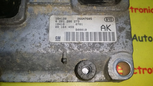 Calculator Motor BOSCH OPEL AGILA 0 261 206 273 / 0261206273 / 09164459 AK / 09164459AK0 261 206 273...