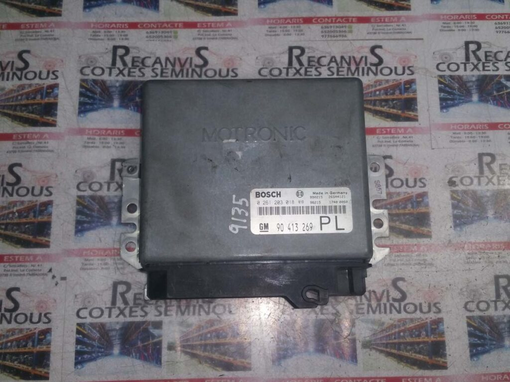 Calculator Motor BOSCH OPEL ASTRA 0 261 203 018 / 0261203018 / 90 413 269 / 904132690 261 203 018 / 0261203018 / 90 413 269 / 90413269