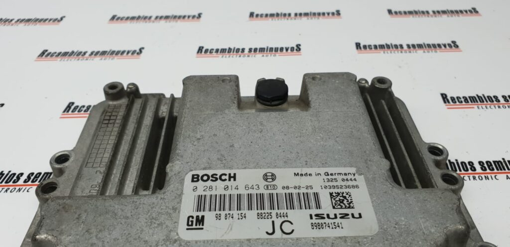 Calculator Motor BOSCH OPEL ASTRA 0 281 014 643 / 0281014643 / 98 074 154 / 98074154 / 89807415410 281 014 643 / 0281014643 / 98 074 154 / 98074154 / 8980741541