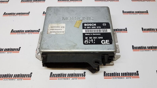 Calculator Motor BOSCH OPEL CALIBRA 0 261 200 376 / 0261200376 / 90 351 648 / 903516480 261 200 376 ...