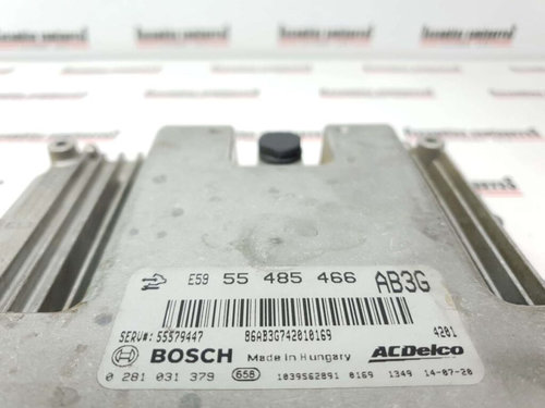 Calculator Motor BOSCH OPEL INSIGNIA 0 281 031 379 / 0281031379 / 55 485 466 / 55485466 / 55579447 /...