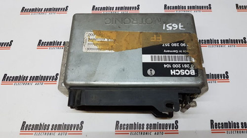 Calculator Motor BOSCH OPEL KADETT 0 261 200 104 / 0261200104 / 90 280 357 FF / 90280357FF0 261 200 ...