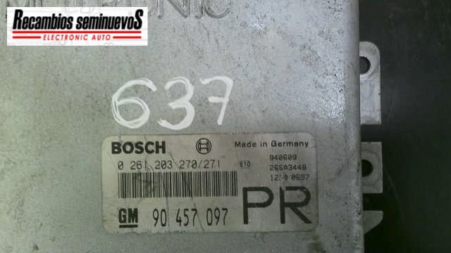 Calculator Motor BOSCH OPEL OMEGA 2 0261203270 271 / 0261203270271 / 90 457 097 / 904570970261203270 271 / 0261203270271 / 90 457 097 / 90457097