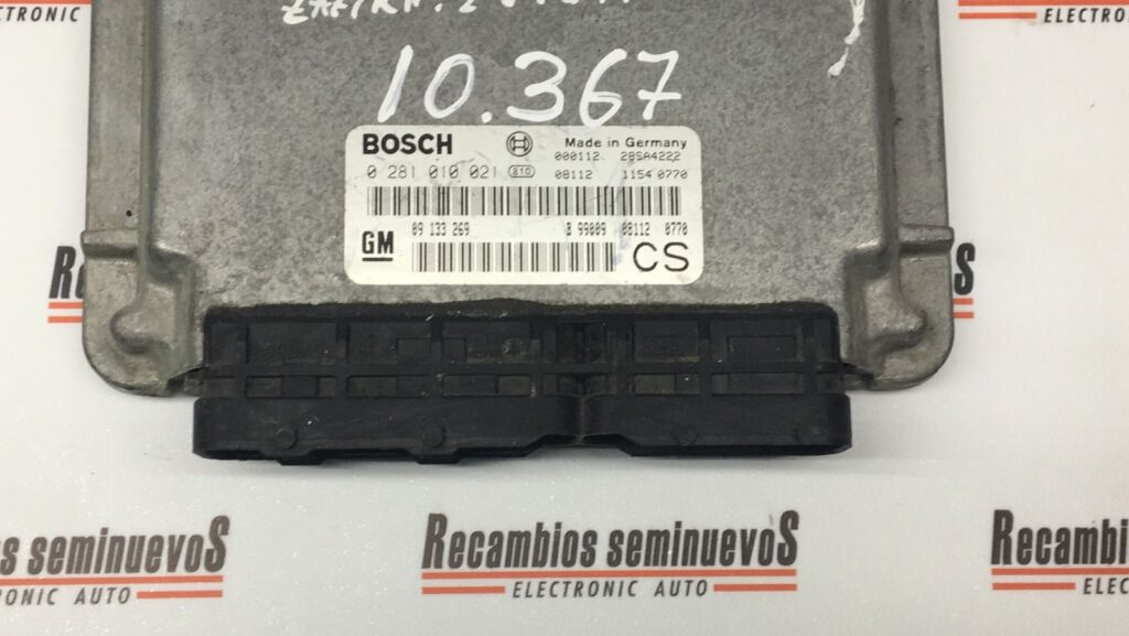 Calculator Motor BOSCH OPEL OPEL -CUALQUIER MODELO- 0 281 010 021 / 0281010021 / 09 133 269 / 091332690 281 010 021 / 0281010021 / 09 133 269 / 09133269