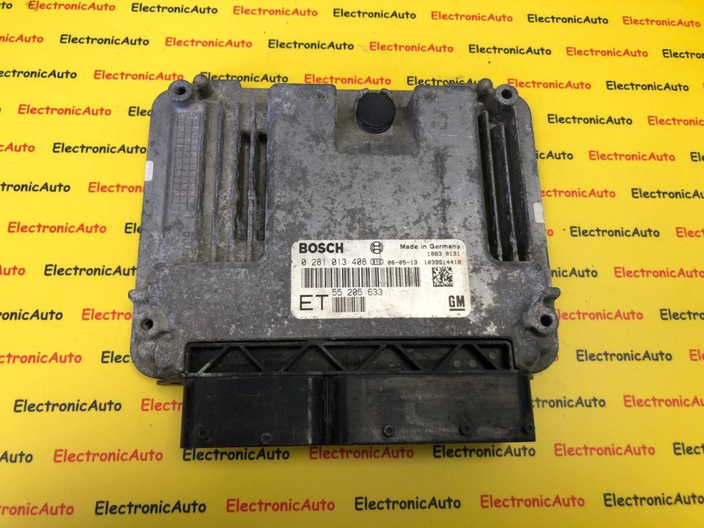 Calculator Motor BOSCH OPEL VECTRA 0 281 013 408 / 0281013408 / 55 205 633 / 552056330 281 013 408 / 0281013408 / 55 205 633 / 55205633
