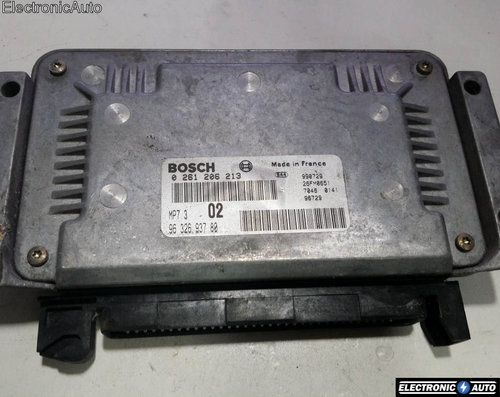 Calculator Motor BOSCH PEUGEOT 206 0 261 206 213 / 0261206213 / 9632693780 / MP73 02 / MP73020 261 2...