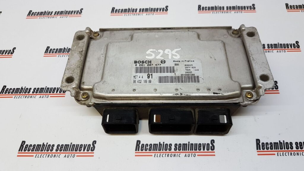 Calculator Motor BOSCH PEUGEOT 206 0 261 207 477 / 0261207477 / ME7 4 4 91 / ME74491 / 96 432 189 80 / 9643218980 / 96466643800 261 207 477 / 0261207477 / ME7 4 4 91 / ME74491 / 96 432 189 80 / 9643218980 / 9646664380