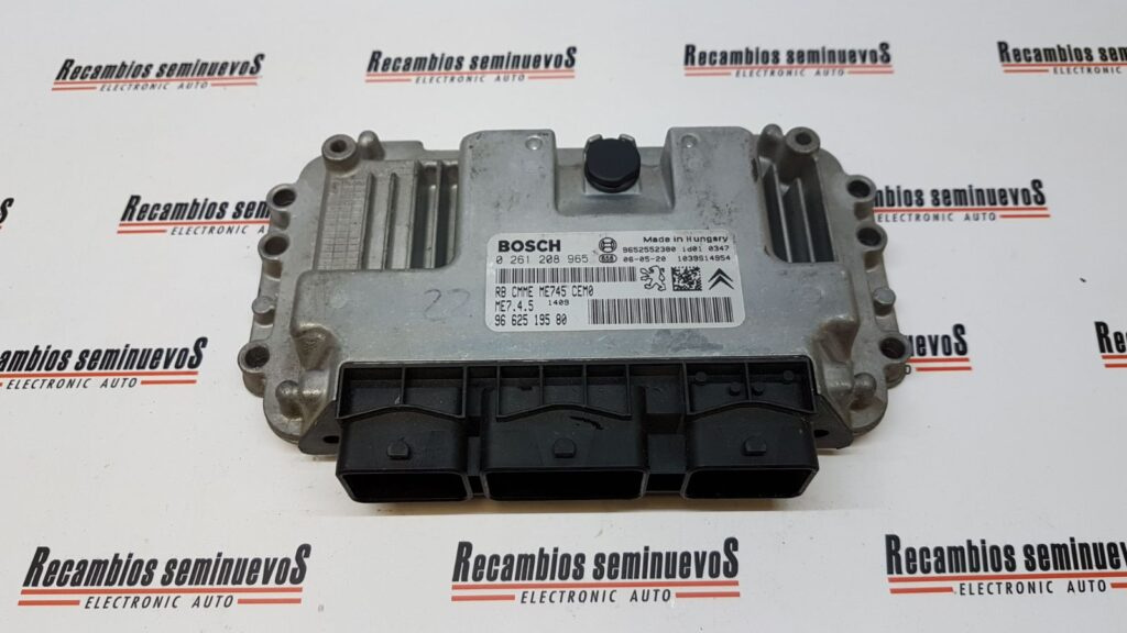 Calculator Motor BOSCH PEUGEOT 207 0 261 208 965 / 0261208965 / ME7 4 5 / ME745 / 96 625 195 80 / 9662519580 / 96525523800 261 208 965 / 0261208965 / ME7 4 5 / ME745 / 96 625 195 80 / 9662519580 / 9652552380