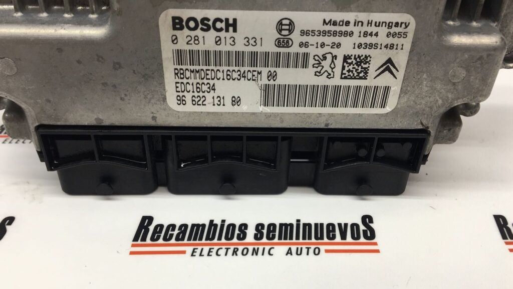 Calculator Motor BOSCH PEUGEOT 207 0 281 013 331 / 0281013331 / EDC16C34 / 96 622 131 80 / 9662213180 / 96539589800 281 013 331 / 0281013331 / EDC16C34 / 96 622 131 80 / 9662213180 / 9653958980