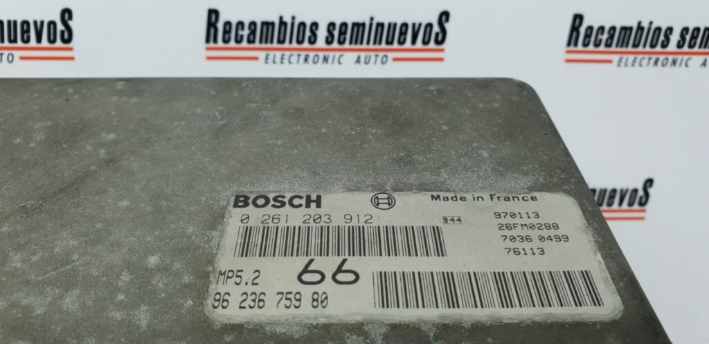 Calculator Motor BOSCH PEUGEOT 306 0 261 203 912 / 0261203912 / 96 236 759 80 / 9623675980 / MP5.2 / MP5 2 / MP520 261 203 912 / 0261203912 / 96 236 759 80 / 9623675980 / MP5.2 / MP5 2 / MP52
