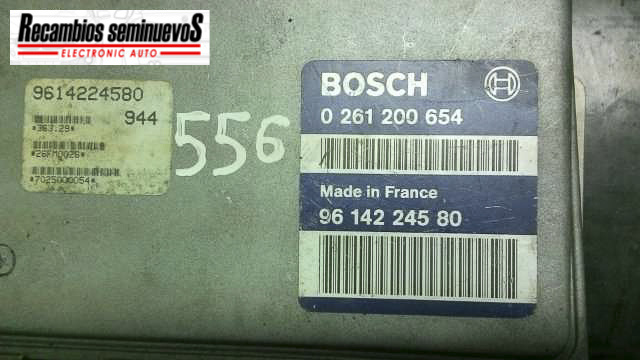 Calculator Motor BOSCH PEUGEOT 306 96 142 245 80 / 9614224580 / 0 261 200 654 / 026120065496 142 245 80 / 9614224580 / 0 261 200 654 / 0261200654