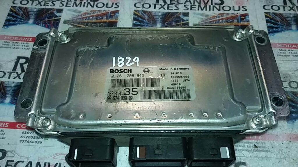 Calculator Motor BOSCH PEUGEOT 307 0 261 206 943 / 0261206943 / ME7.4.4 35 / ME7 4 4 35 / ME74435 / 96 574 998 80 / 9657499880 / 96387656800 261 206 943 / 0261206943 / ME7.4.4 35 / ME7 4 4 35 / ME74435 / 96 574 998 80 / 9657499880 / 9638765680